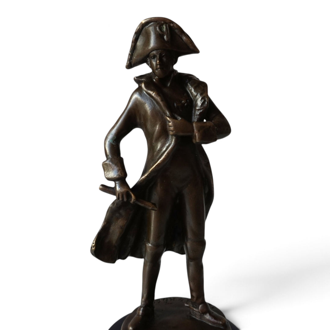 Napoleon Bonaparte bronze sculpture signed Gladenbeck