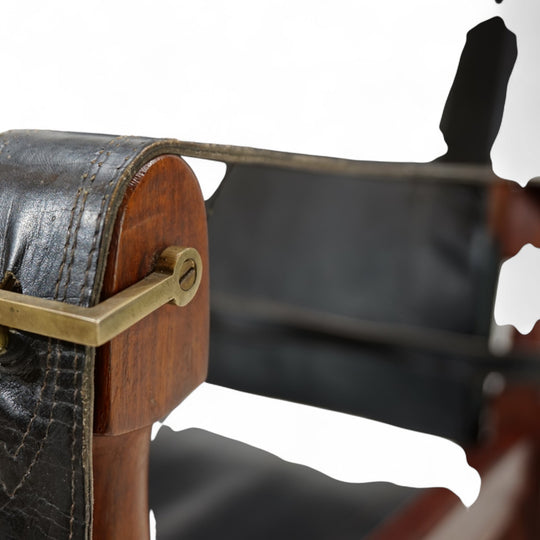 Hayat Roorkee Campaign Safari Chair, 1960