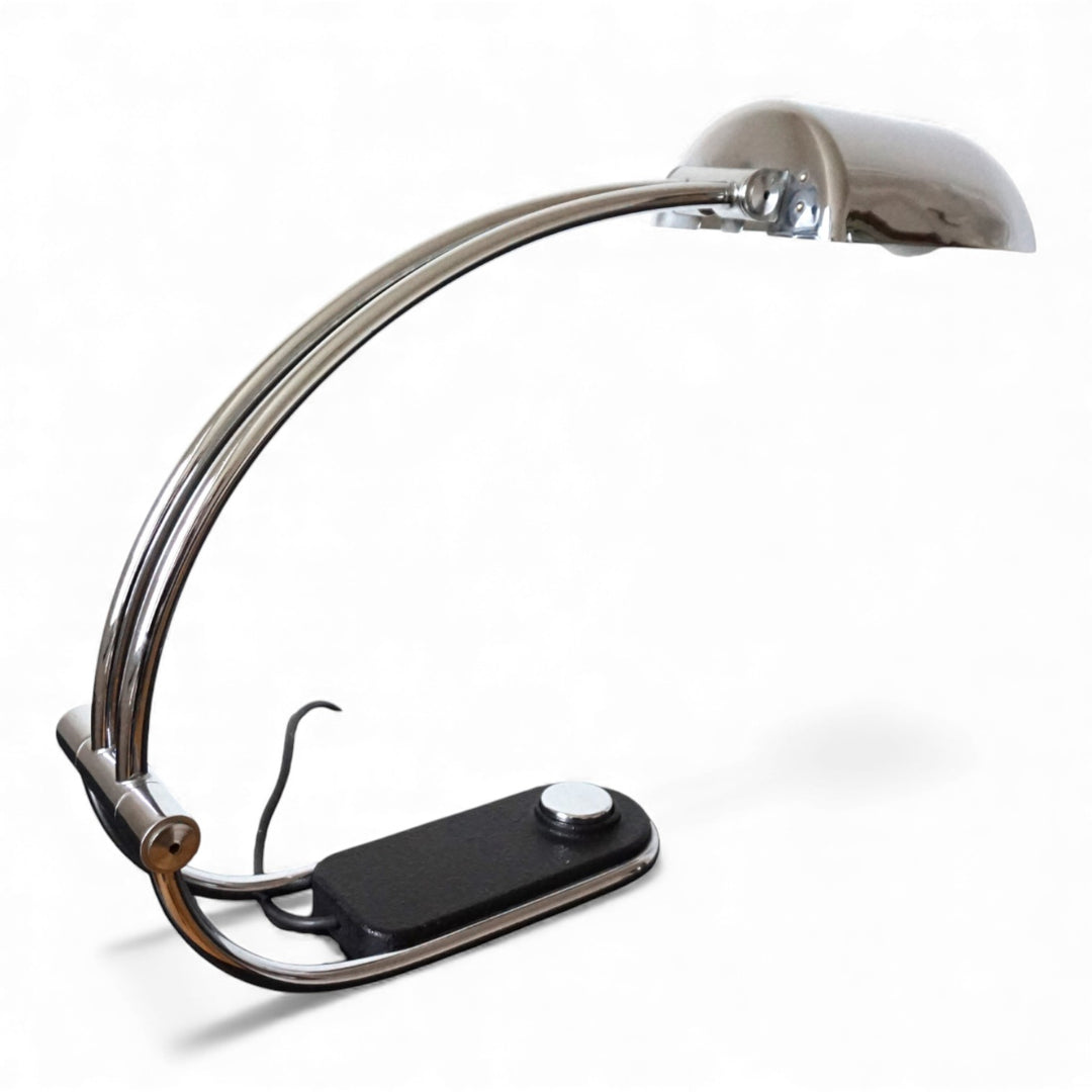 Hillebrand Chrom Tischlampe von Egon Hillebrand, 1970