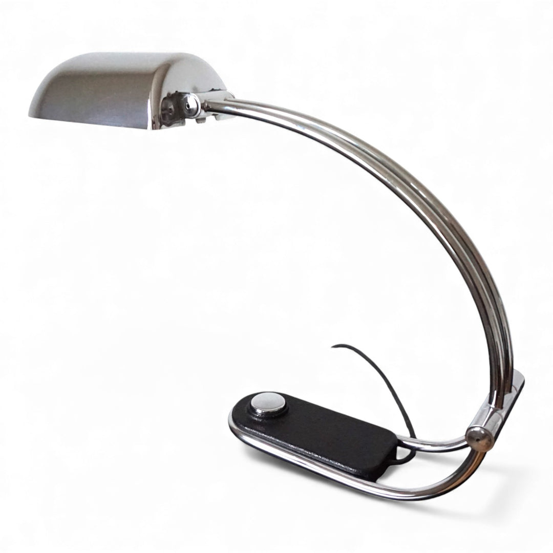 Hillebrand Chrom Tischlampe von Egon Hillebrand, 1970