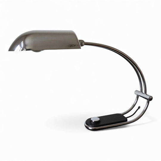 Hillebrand Chrom Tischlampe von Egon Hillebrand, 1970