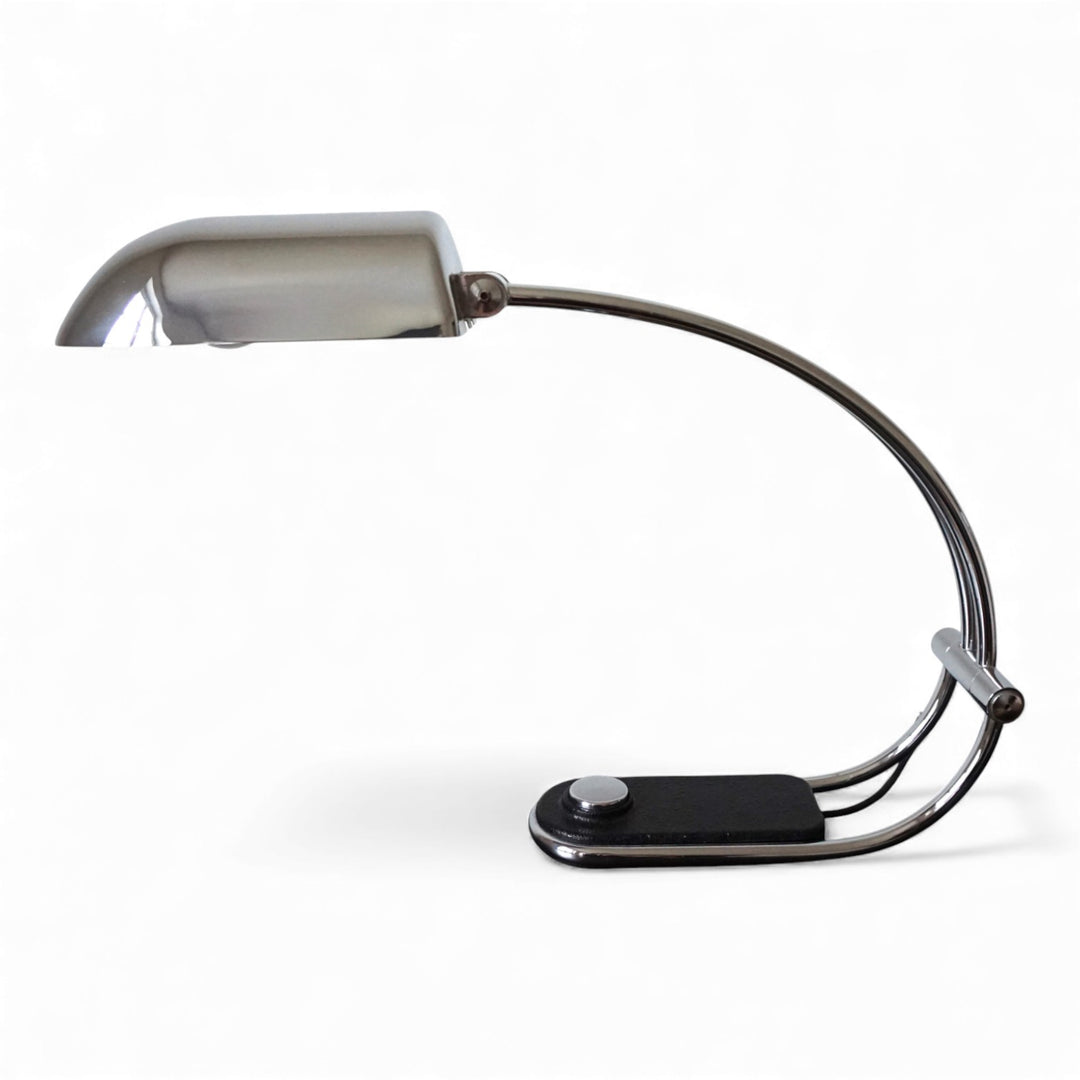 Hillebrand Chrom Tischlampe von Egon Hillebrand, 1970