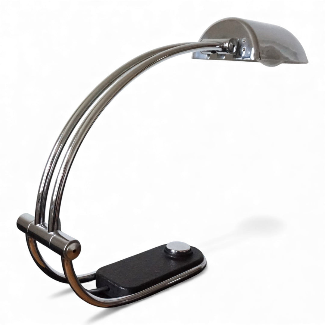 Hillebrand Chrom Tischlampe von Egon Hillebrand, 1970