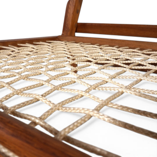 Hunting Chair mit Ottoman Loungesessel von Heinz Heger für PGH Annaberg, 1960