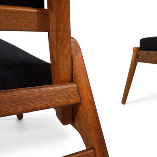 Hunting Chair mit Ottoman Loungesessel von Heinz Heger für PGH Annaberg, 1960