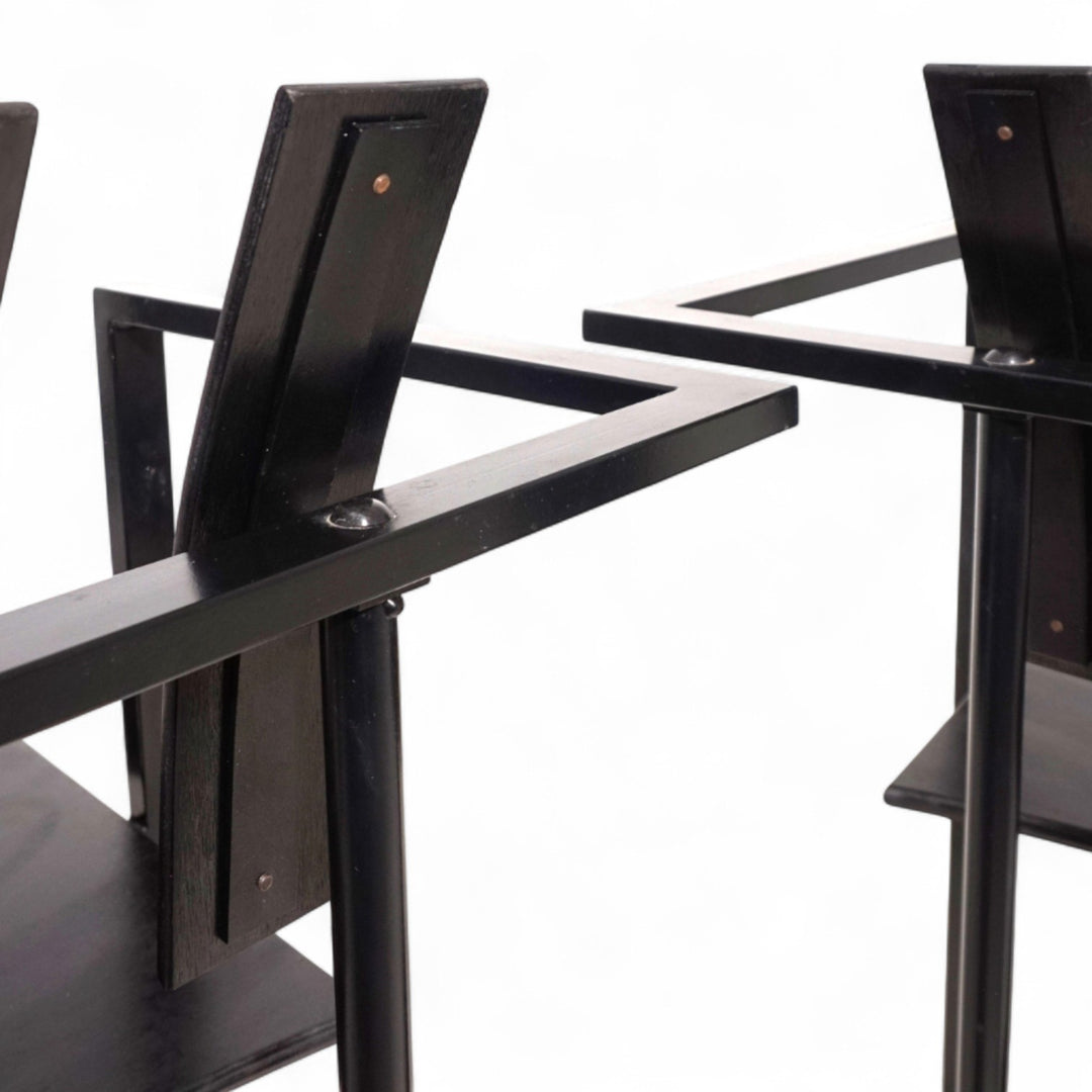 KFF Trix Memphis 2er Set Esszimmerstühle von Karl Friedrich Förster, 1988