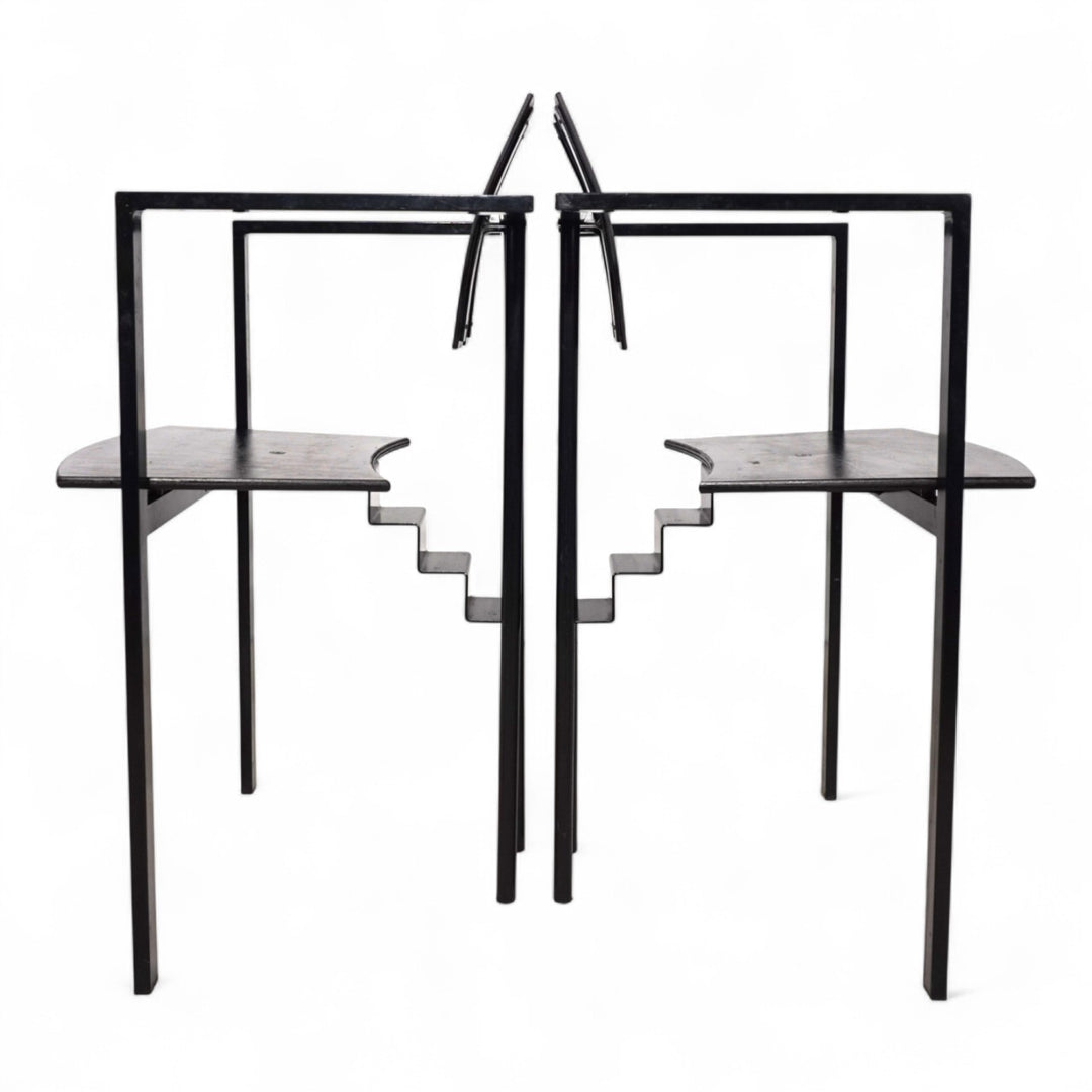 KFF Trix Memphis 2er Set Esszimmerstühle von Karl Friedrich Förster, 1988