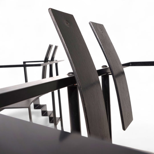 KFF Trix Memphis 2er Set Esszimmerstühle von Karl Friedrich Förster, 1988