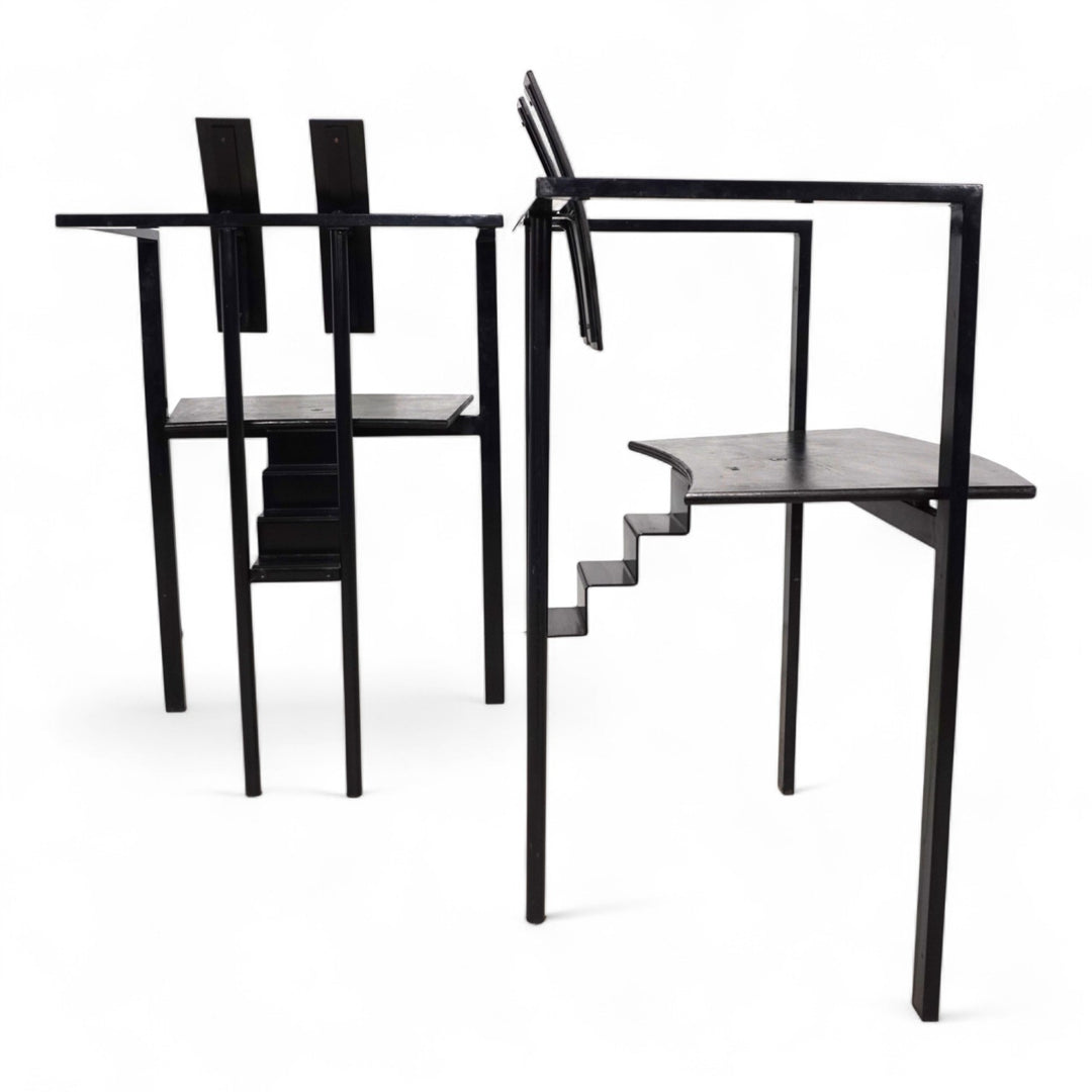 KFF Trix Memphis 2er Set Esszimmerstühle von Karl Friedrich Förster, 1988