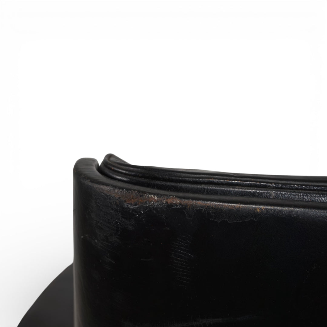 Kaufeld Siesta 62 Leder Loungesessel von Jacques Brule, 1960