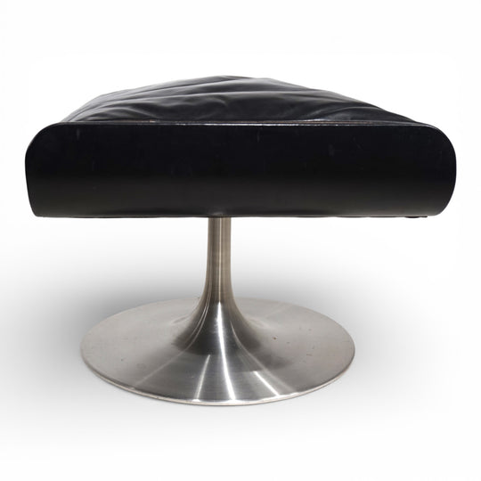 Kaufeld Siesta 62 Leder Loungesessel von Jacques Brule, 1960