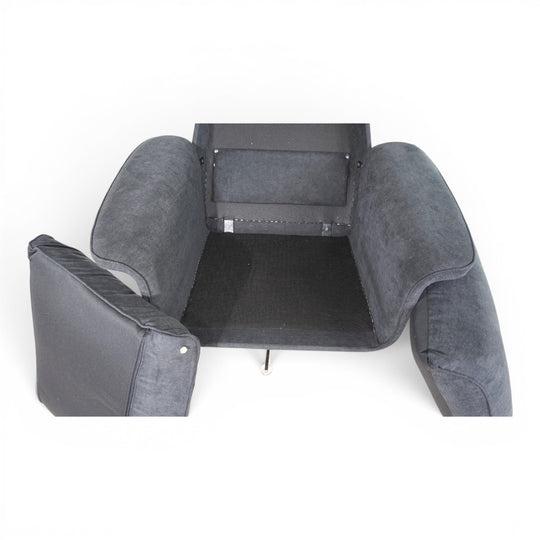 Kaufeld Siesta 62 Loungesessel mit Ottoman von Jacques Brule, 1960