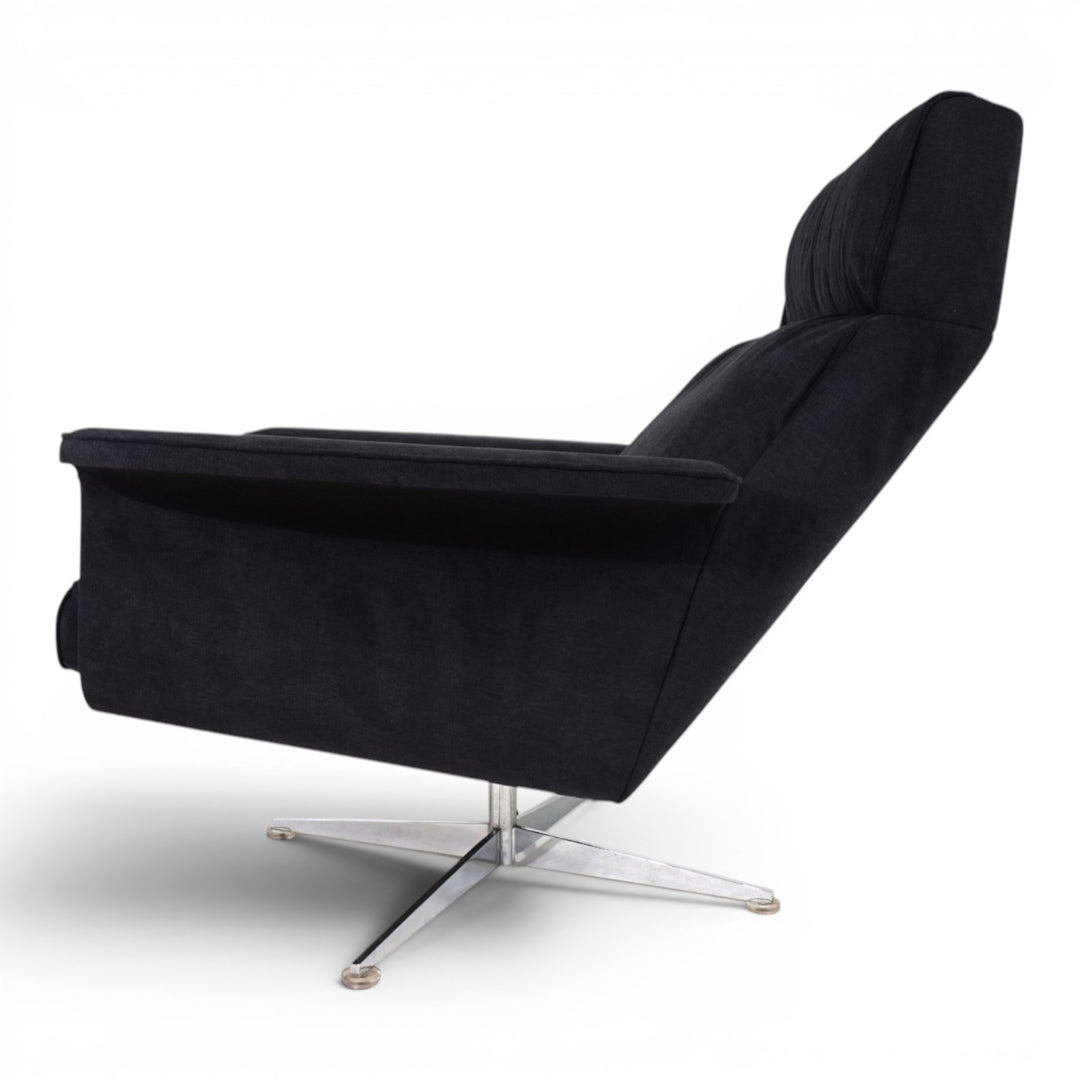 Kaufeld Siesta 62 Loungesessel mit Ottoman von Jacques Brule, 1960