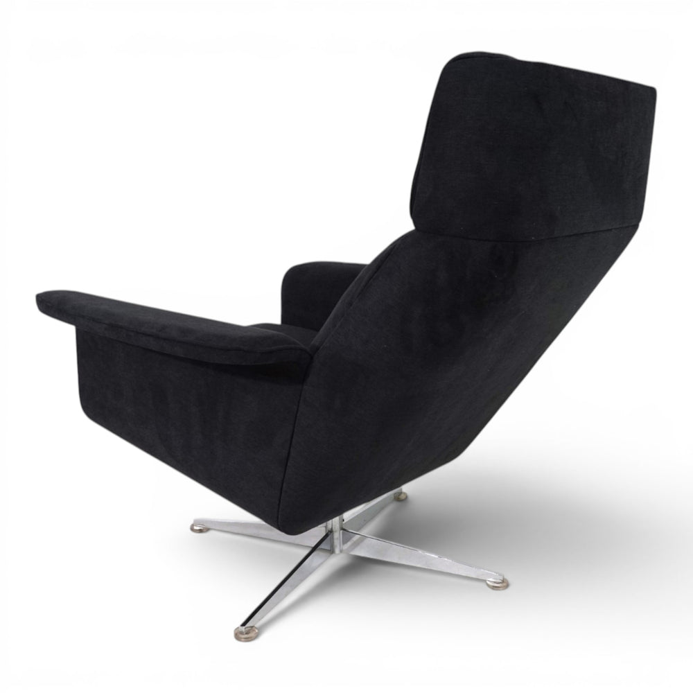 Kaufeld Siesta 62 Loungesessel mit Ottoman von Jacques Brule, 1960