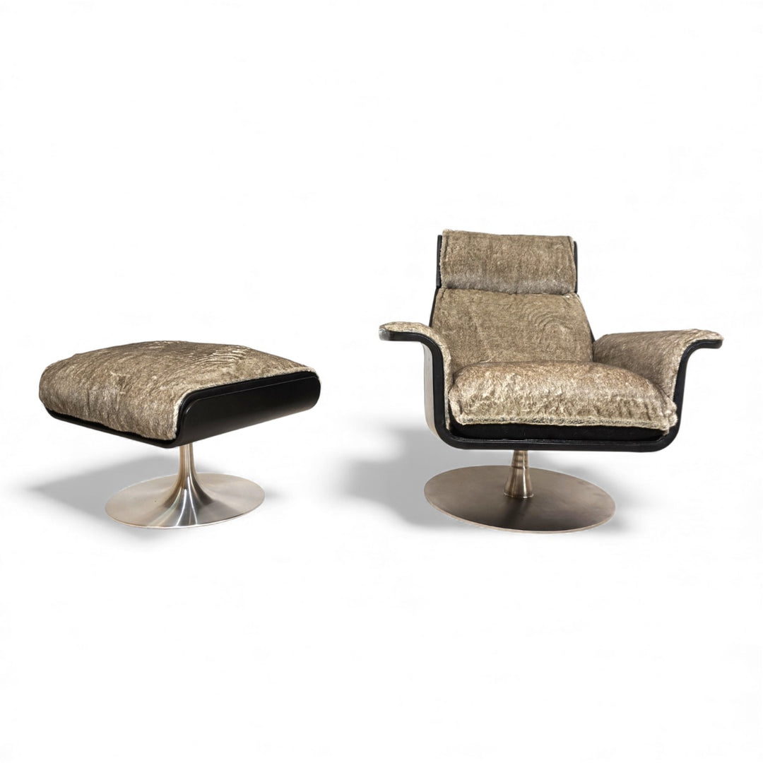 Kaufeld Siesta 62 Loungesessel von Jacques Brule, 1960