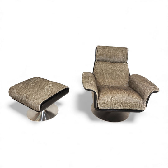 Kaufeld Siesta 62 Loungesessel von Jacques Brule, 1960