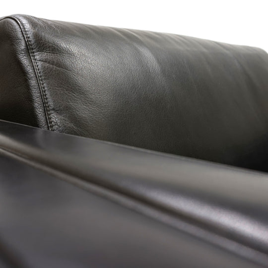 Knoll Studio Line Leder Clubsessel von Jürgen Lange, 1970