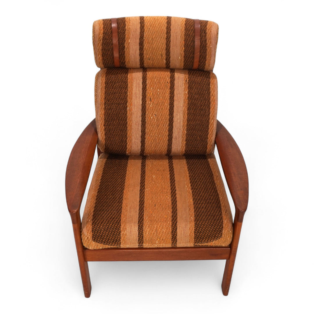 Komfort Teaksessel von Arne Wahl Iversen, 1960