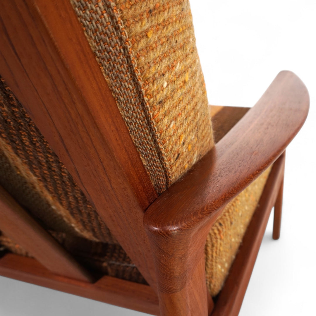 Komfort Teaksessel von Arne Wahl Iversen, 1960