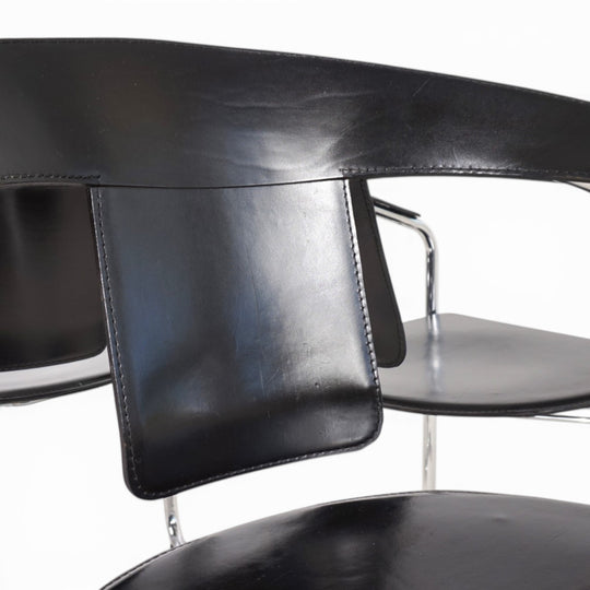 4er Set Esszimmerstühle von A. Rizzatto für Lo Studio