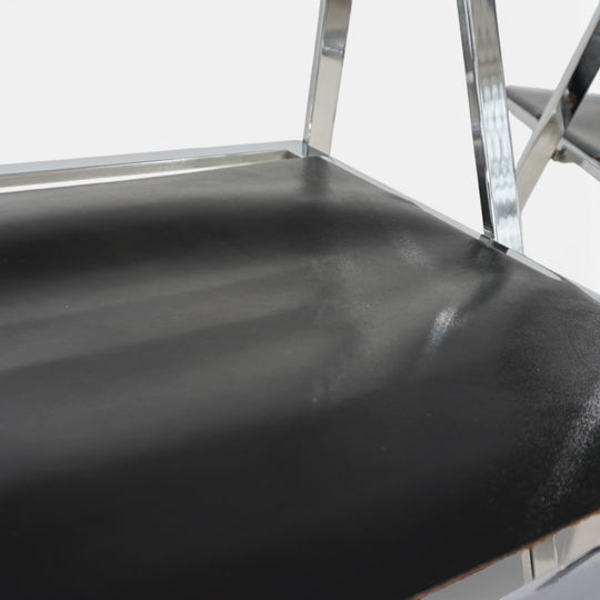 Lübke 4er Set Esszimmerstühle klappbar von Fantoni&Geraci, 1969