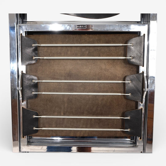 Lübke 4er Set Esszimmerstühle klappbar von Fantoni&Geraci, 1969