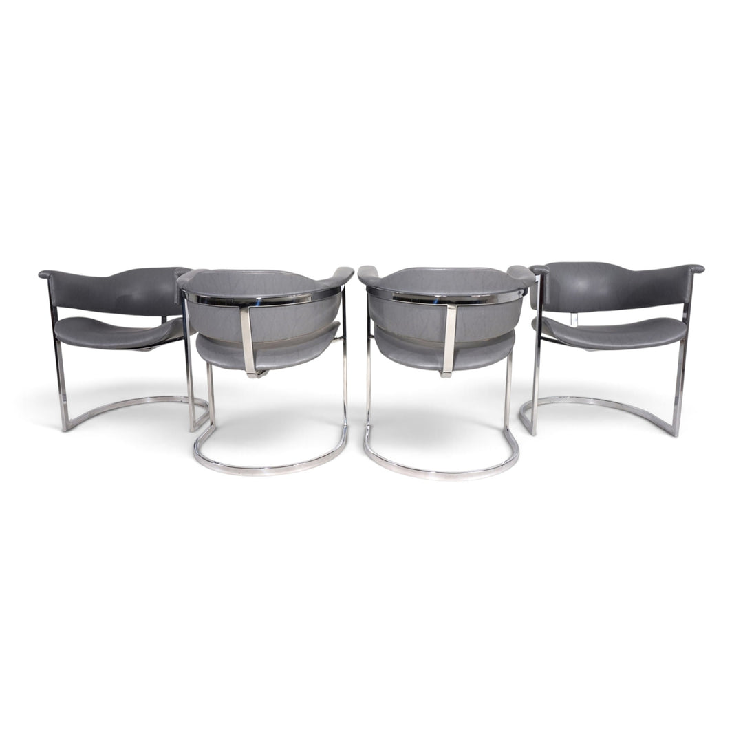 4er Set Esszimmerstühle von Vittorio Introini für Mario Sabot, 1970