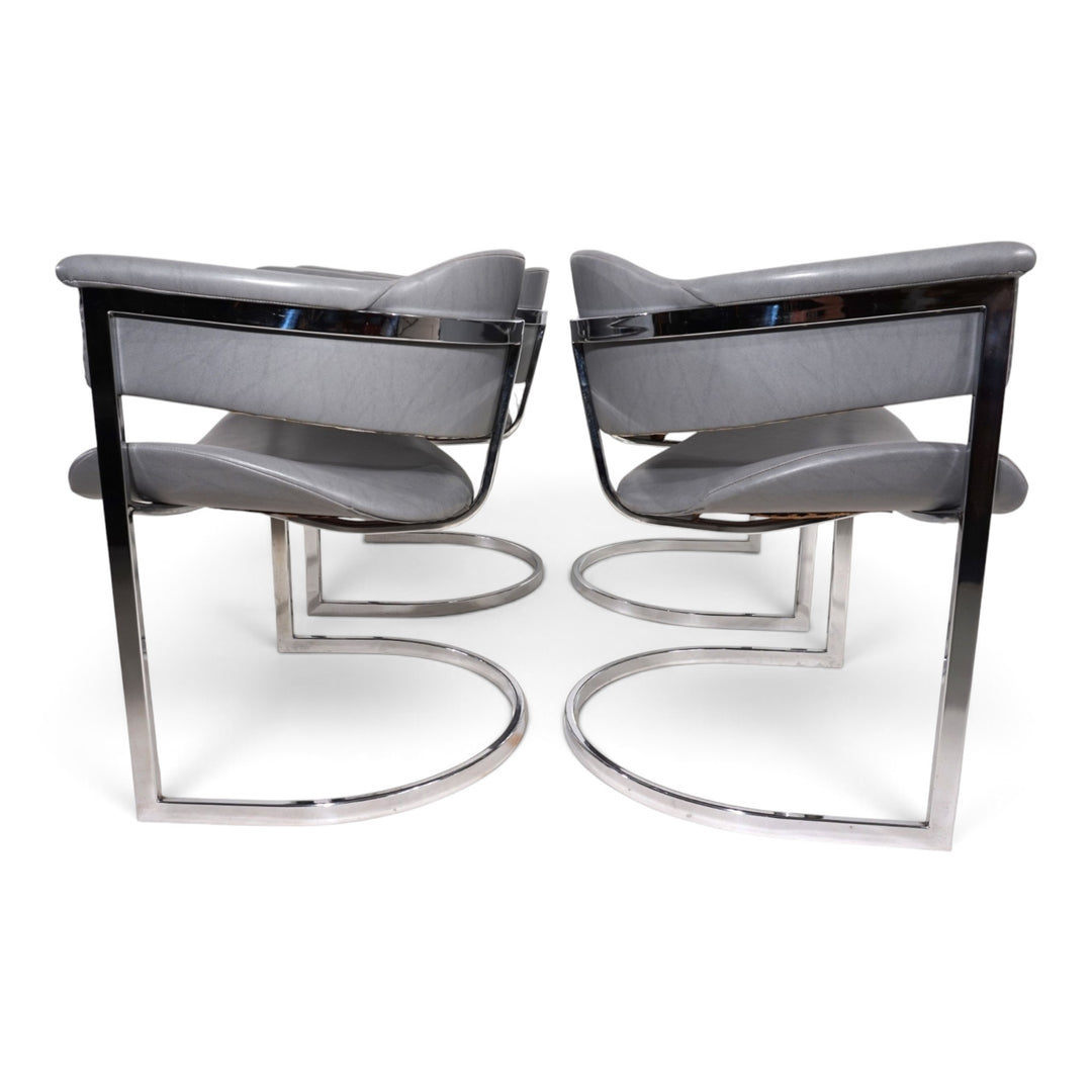 4er Set Esszimmerstühle von Vittorio Introini für Mario Sabot, 1970