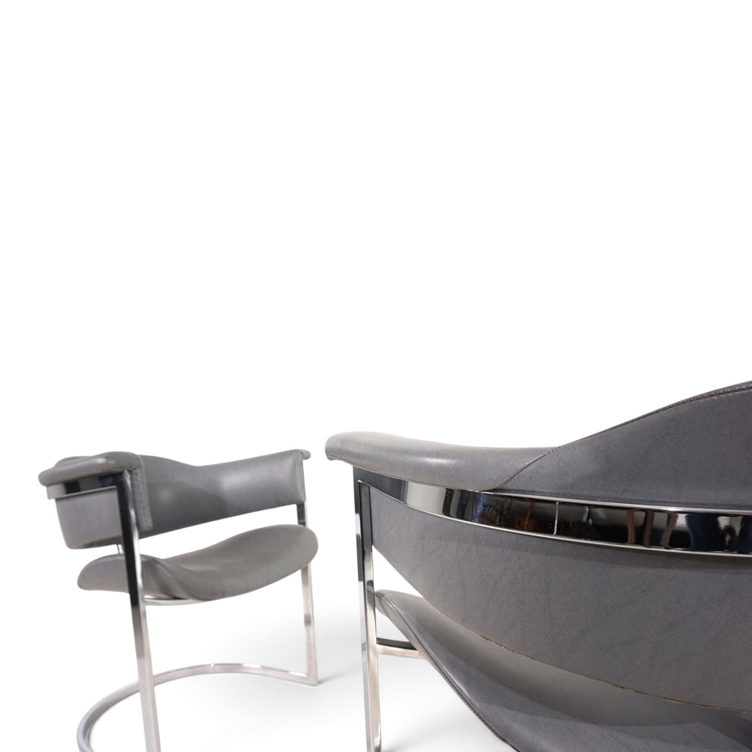 4er Set Esszimmerstühle von Vittorio Introini für Mario Sabot, 1970