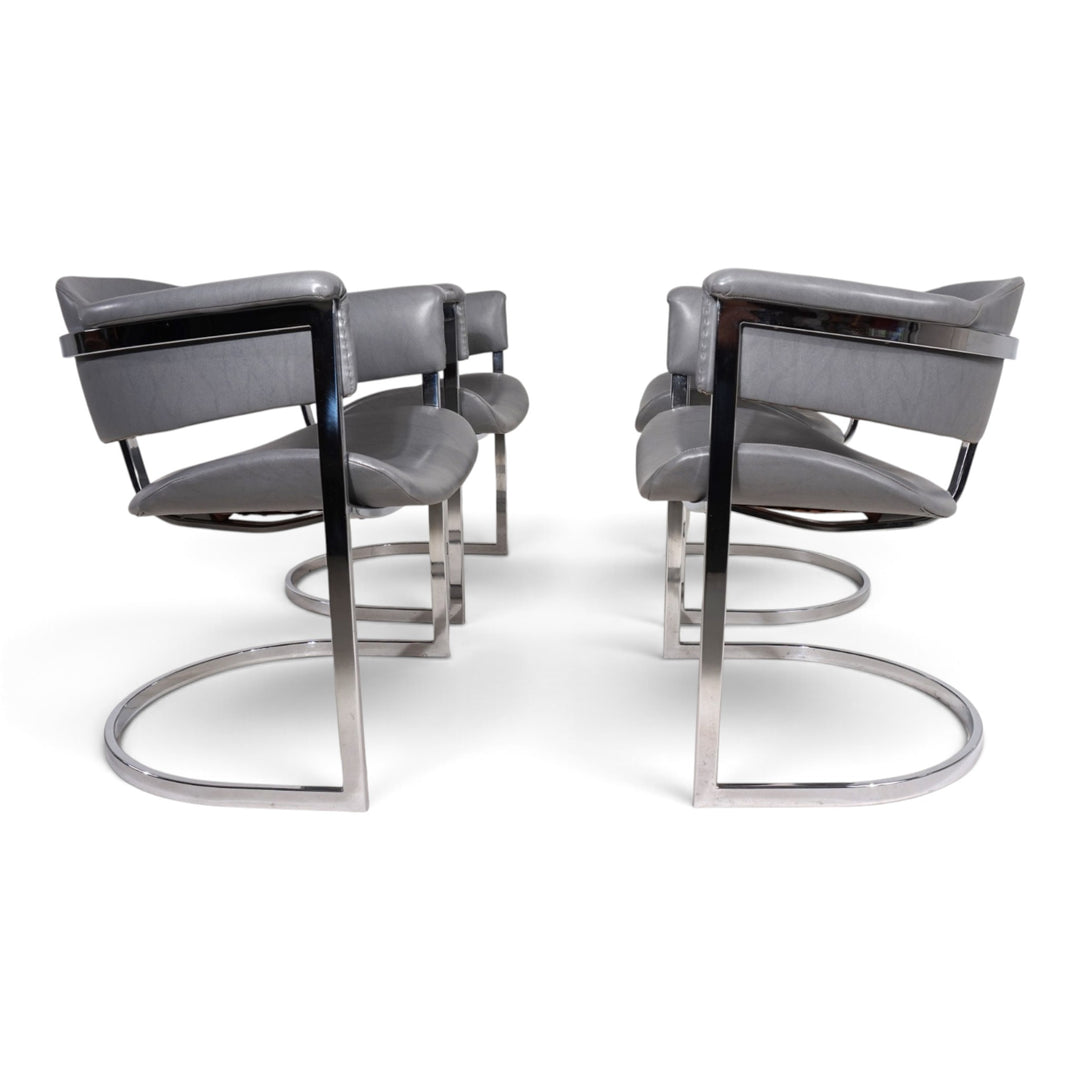 4er Set Esszimmerstühle von Vittorio Introini für Mario Sabot, 1970