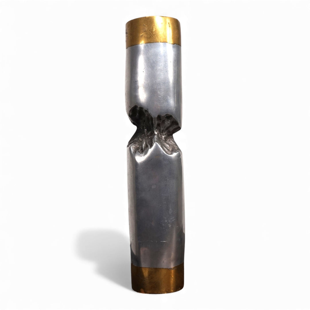 Marshall Disenos Skulptur brutalistischer Kerzenhalter von David Marshall, 1980