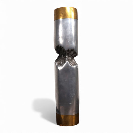 Marshall Disenos Skulptur brutalistischer Kerzenhalter von David Marshall, 1980