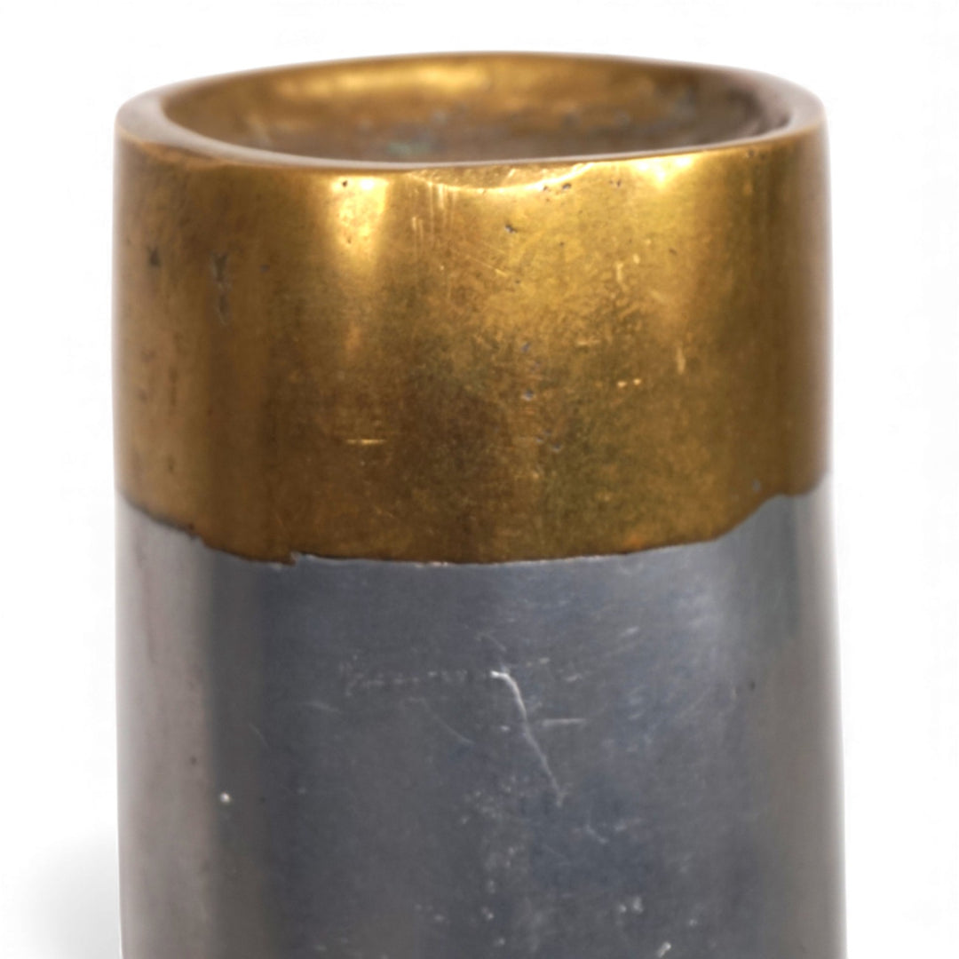 Marshall Disenos Skulptur brutalistischer Kerzenhalter von David Marshall, 1980