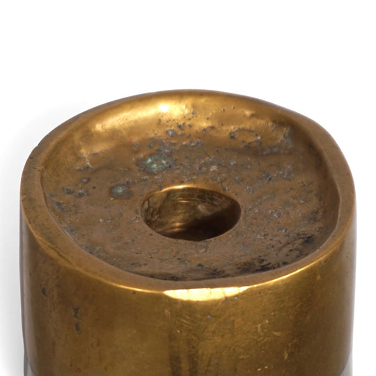 Marshall Disenos Skulptur brutalistischer Kerzenhalter von David Marshall, 1980