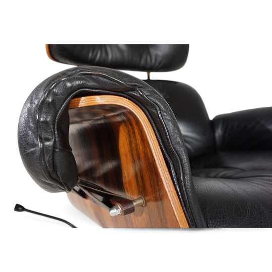 Martin Stoll leather lounge chair for Stoll Giroflex, 1960