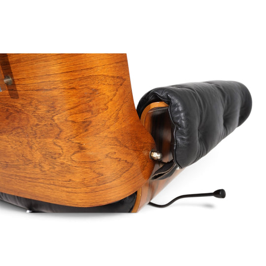 Martin Stoll leather lounge chair for Stoll Giroflex, 1960