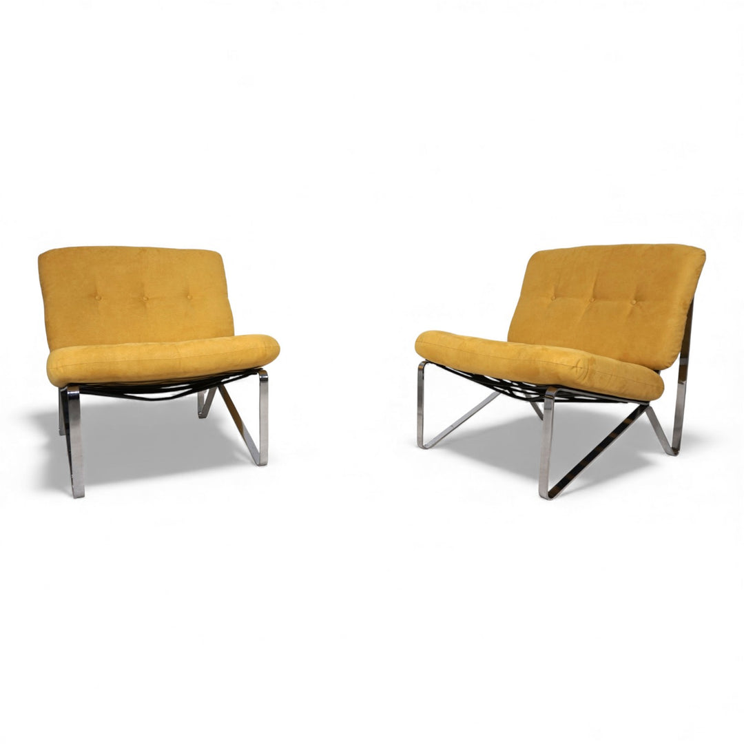 2er Set Mauser Waldeck Loungesessel von Hartmut Lohmeyer, 1960