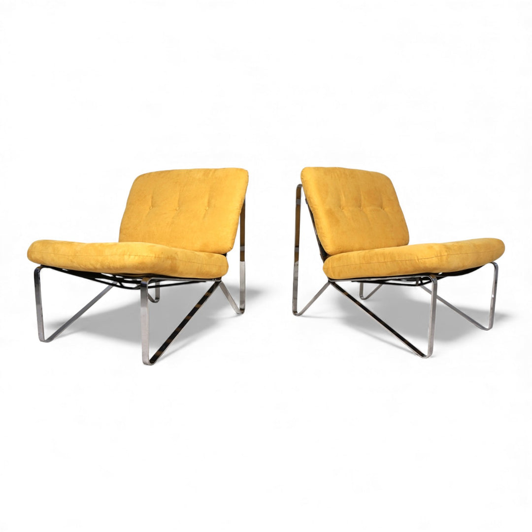 2er Set Mauser Waldeck Loungesessel von Hartmut Lohmeyer, 1960