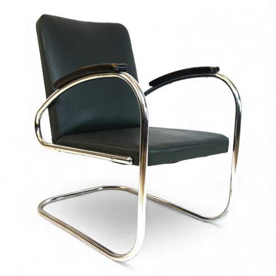 Mauser RS 7 Lounge Stahlrohrsessel, 1950