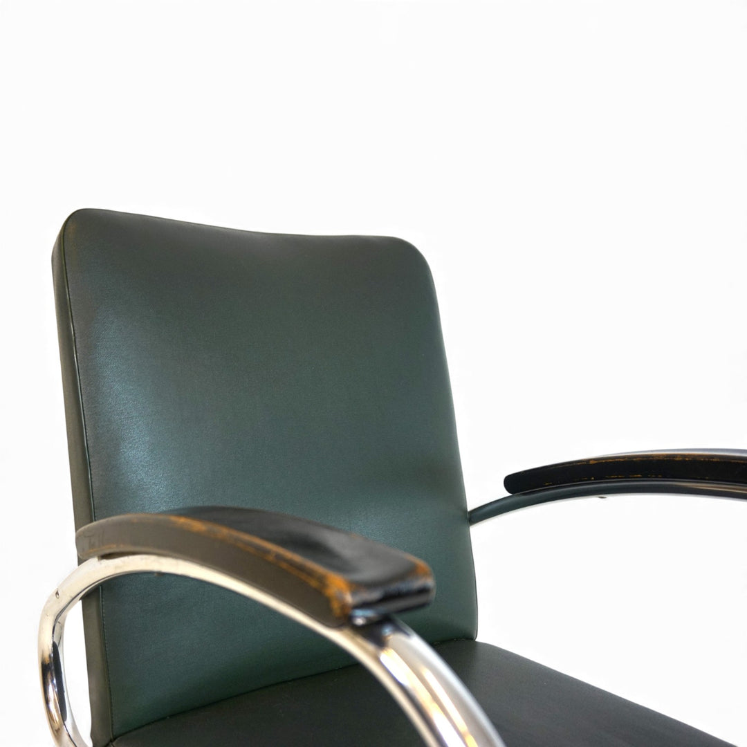 Mauser RS 7 Lounge Stahlrohrsessel, 1950