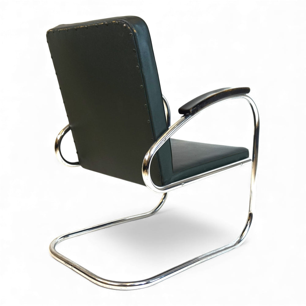 Mauser RS 7 Lounge Stahlrohrsessel, 1950