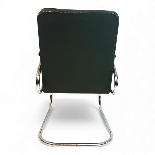 Mauser RS 7 Lounge Stahlrohrsessel, 1950