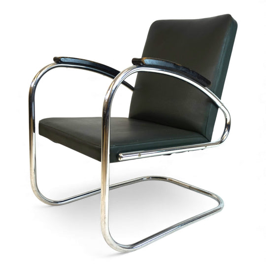 Mauser RS 7 Lounge Stahlrohrsessel, 1950