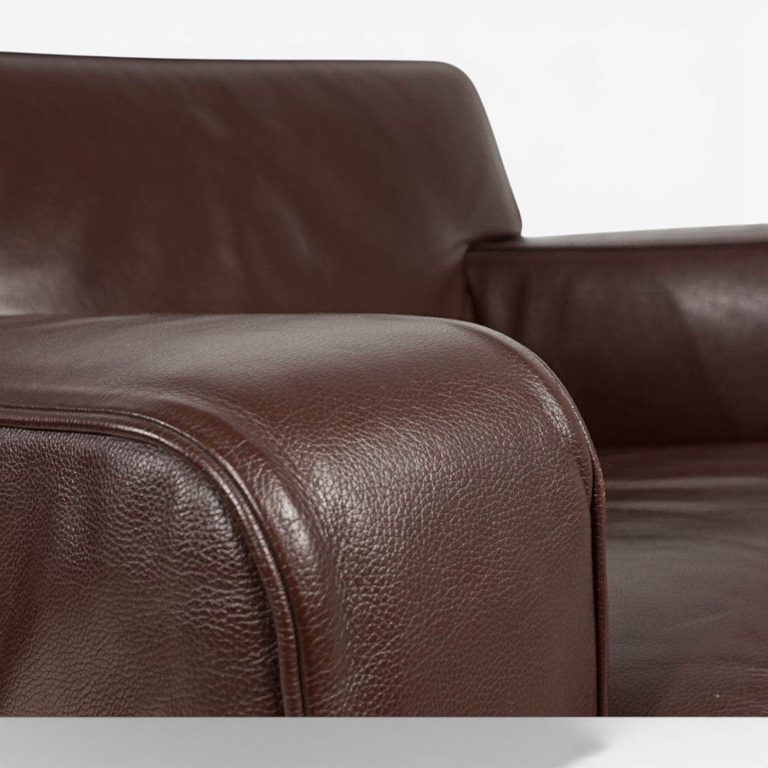 B&B Italia Maxalto Apta Imprimatur Ledersessel von Antonio Citterio, 1999