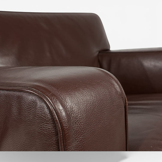 B&B Italia Maxalto Apta Imprimatur Ledersessel von Antonio Citterio, 1999