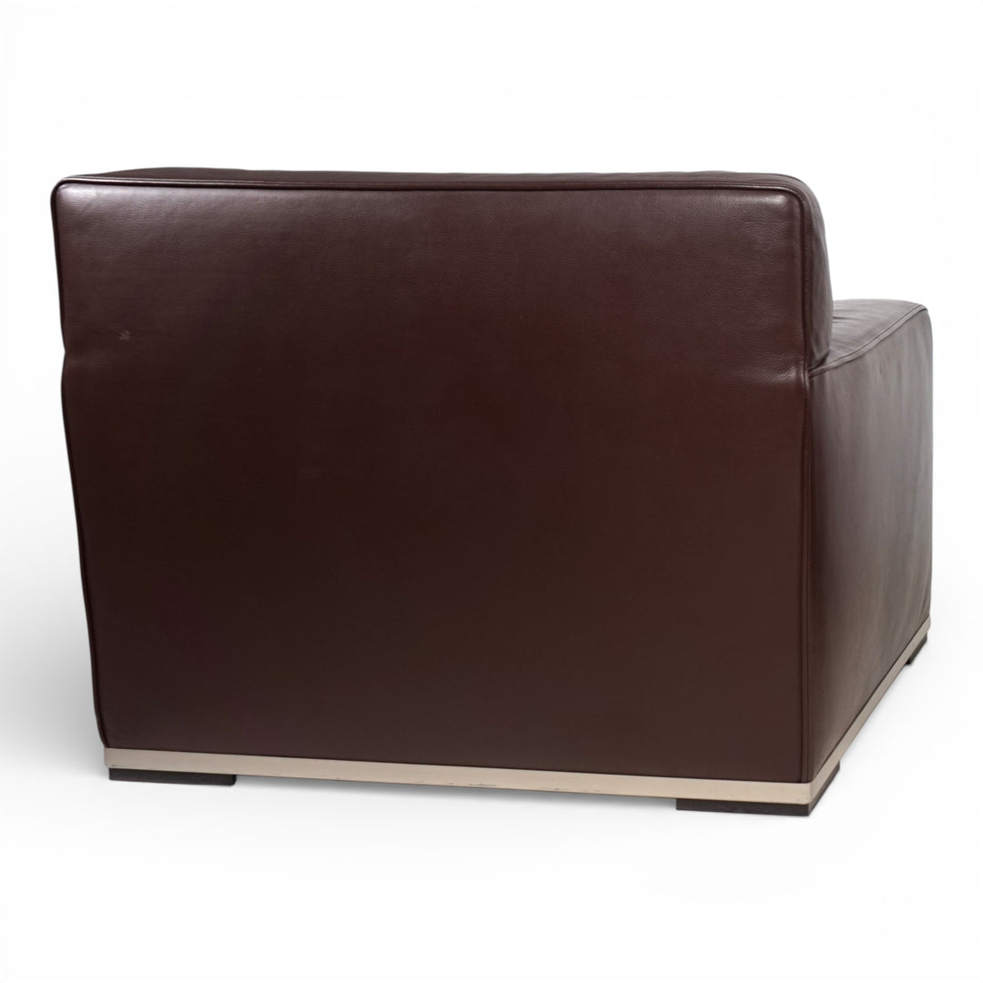 B&B Italia Maxalto Apta Imprimatur Ledersessel von Antonio Citterio, 1999