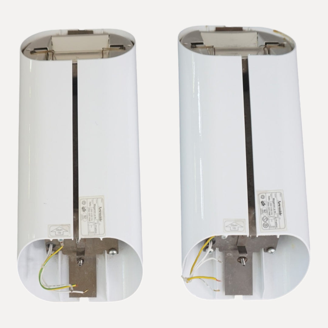 Artemide Megaron Parete – Pair of Wall Lamps by Gianfranco Frattini, 1970