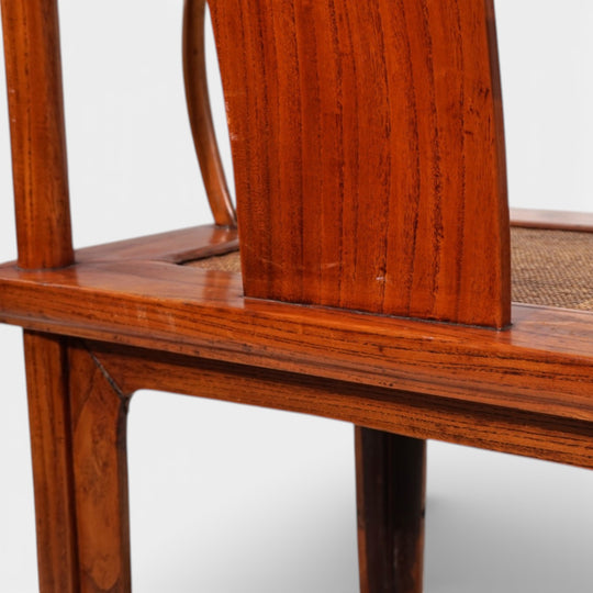 2er Set chinesische Hochlehnsessel im Stil der Ming Dynastie, 1920