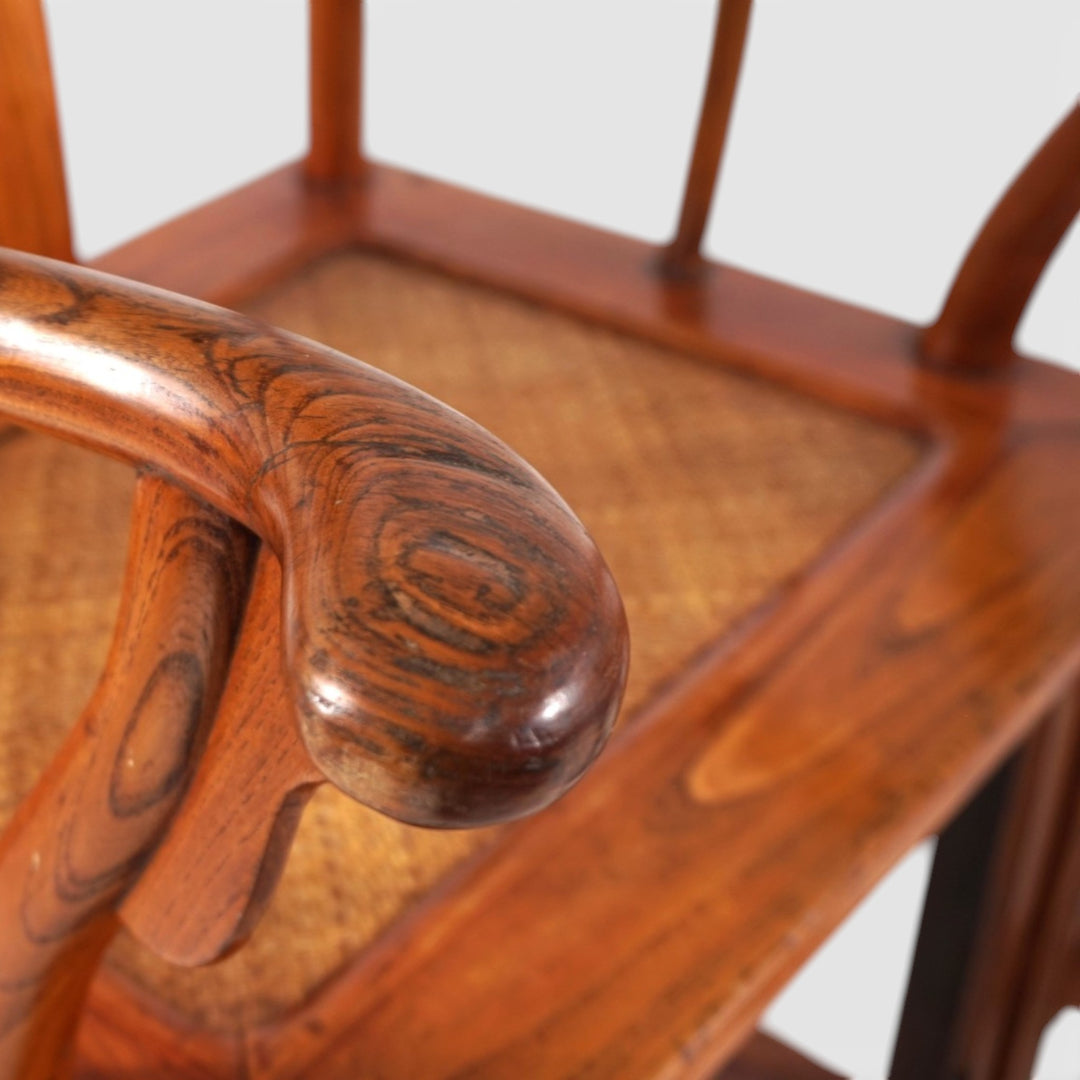 2er Set chinesische Hochlehnsessel im Stil der Ming Dynastie, 1920