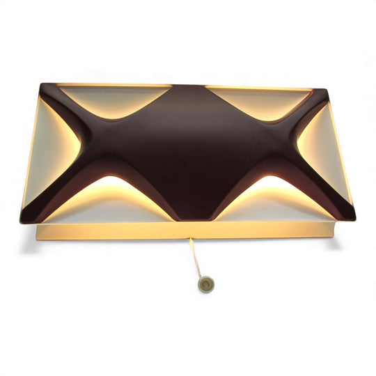 Oyster Wandleuchte von Klaus Link für Heinz Neuhaus, 1970